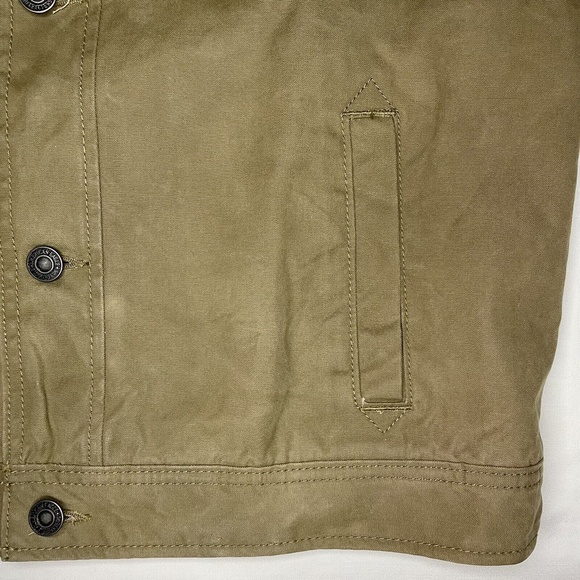 American Eagle Outfitters Utility Jacket Blanket Lined Military Size XL Brown - Picture 6 of 12